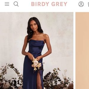 Birdy Grey Navy Mia Convertible Dress